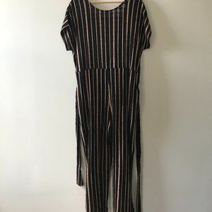 ACE & JIG Reversible Striped Jumpsuit Sz XL